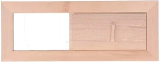 Luchtopening verstelbaar - Hemlock - Ventilatiepaneel voor sauna en stoomkamer