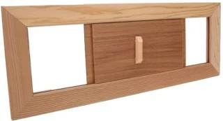 Luchtventilatie Hamam Saunakamer - ventilatiepaneel en ventilatierooster