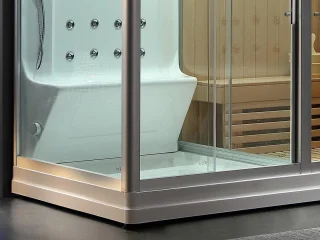 Mawialux Pico sauna en stoomcabine glans wit 220x120x220 cm