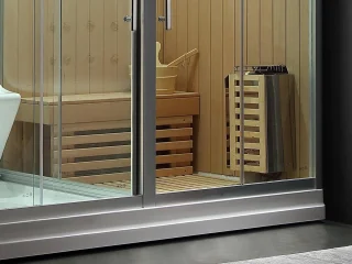 Mawialux Pico sauna en stoomcabine glans wit 220x120x220 cm