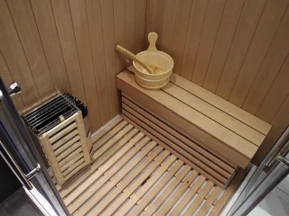 Mawialux STSAUWR sauna stoomcabine glans wit 220x160x220cm