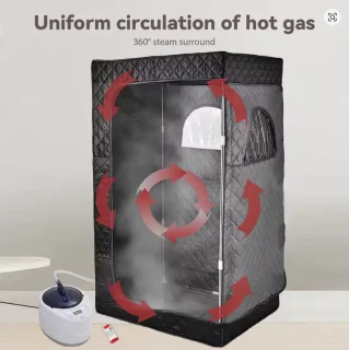 Mobiela Sauna - Draagbare Stoomsauna Tent