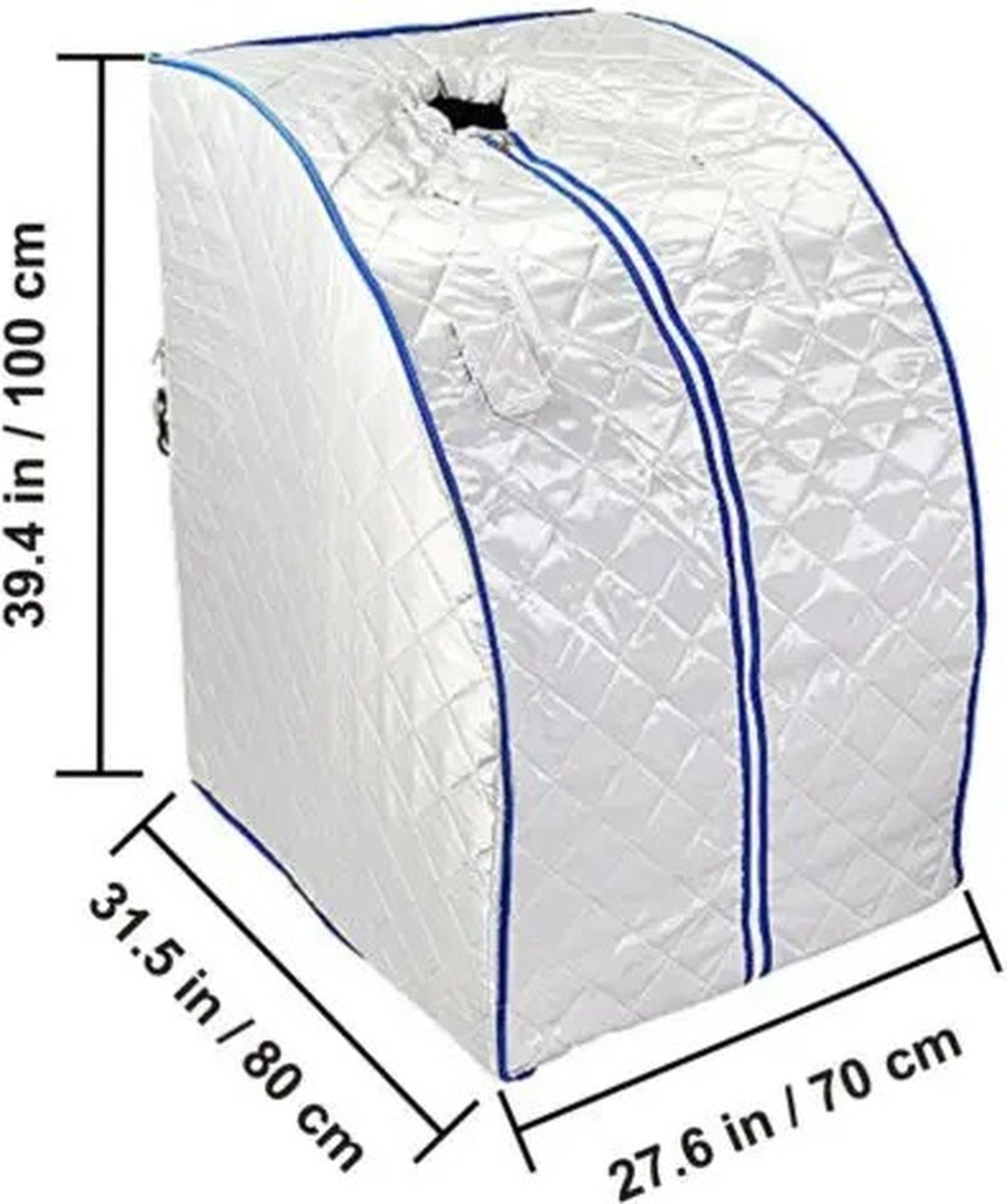 Mobiele Infrarood Sauna Tent 220V Wit