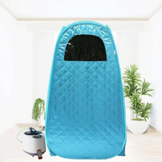 Mobiele Sauna Blauw 100x80x170cm