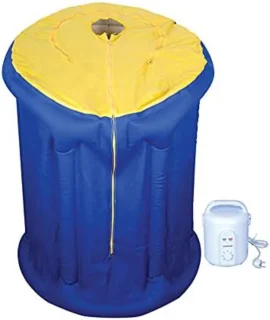 Mobiele Sauna Blauw - Draagbare Sauna Tent