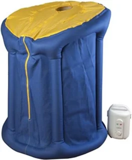 Mobiele Sauna Blauw - Draagbare Sauna Tent