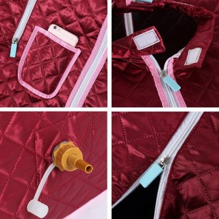 Mobiele Sauna Rood 76x88x99cm