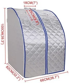 Mobiele Sauna Tent Grijs