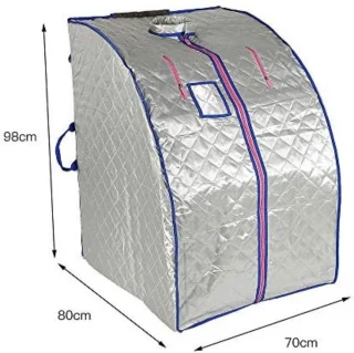 Mobiele Sauna Tent Zilver