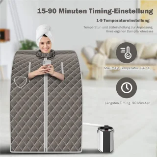 Mobiele Stoomcabine – Mini Stoomsauna