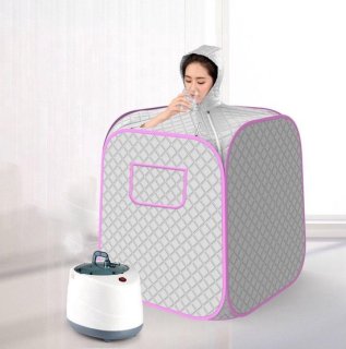 Mobiele Stoomsauna 60x80x110 cm - Saunabox review