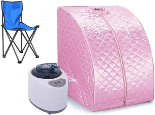 Mobiele stoomsauna - Roze
