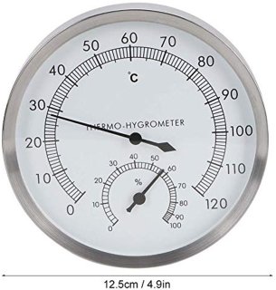 Wat vinden we goed aan de Mumusuki RVS Sauna Thermometer & Hygrometer