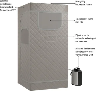 NAMO Smartsteam Pro - Stoomcabine