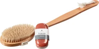 Nikkarien Sauna Borstel met Terva Zeep 110 g