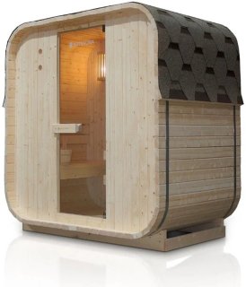 Nolvik Vierkante Barrelsauna 120x185x194 cm review