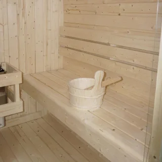 Nolvik Vierkante Barrelsauna 180x185x194 cm