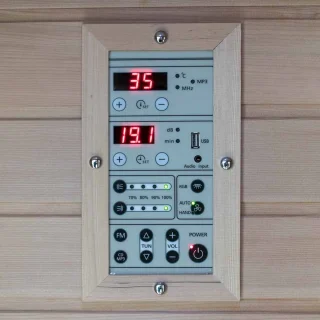 Novum Health Company 3 Tweepersoons Infraroodsauna Full Spectrum