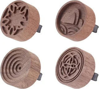Oliediffusers voor auto 4 stuks