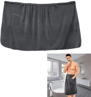 Omgoods grijze sauna kilt voor mannen