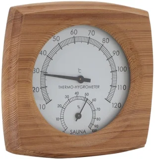Omgoods houten sauna thermometer en hygrometer