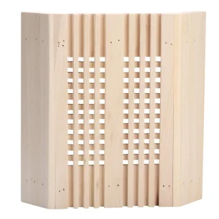 Omgoods houten saunalampenkap voor wandmontage