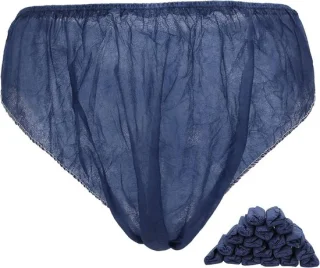 Ondergoed voor sauna - 20 stuks ademend blauw - zacht non-woven materiaal - SnelShoppen