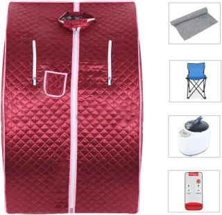 Opvouwbare stoomsauna 76 x 88 x 99 cm