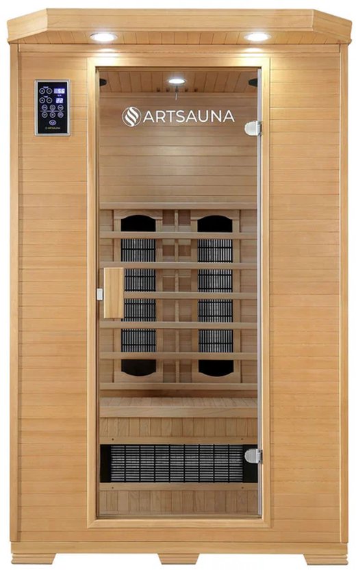 Compacte wellness thuis: Oslo 2 Persoons Infraroodcabine