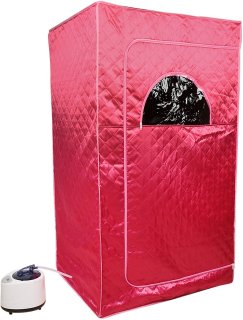 De PIPIPOXER Draagbare stoomcabine in één oogopslag