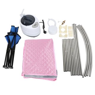 Wat vinden we goed aan de PIPIPOXER Draagbare Stoomcabine Roze