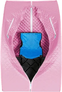 PIPIPOXER Draagbare Stoomcabine Roze