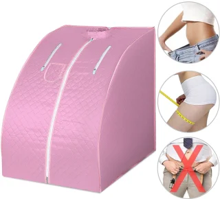 PIPIPOXER Draagbare Stoomcabine Roze