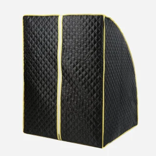 PIPIPOXER Draagbare stoomsauna 1,8" zwart