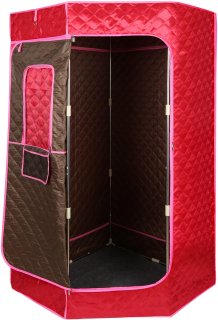 Wat vinden we goed aan de PIPIPOXER Draagbare stoomsauna - Rood