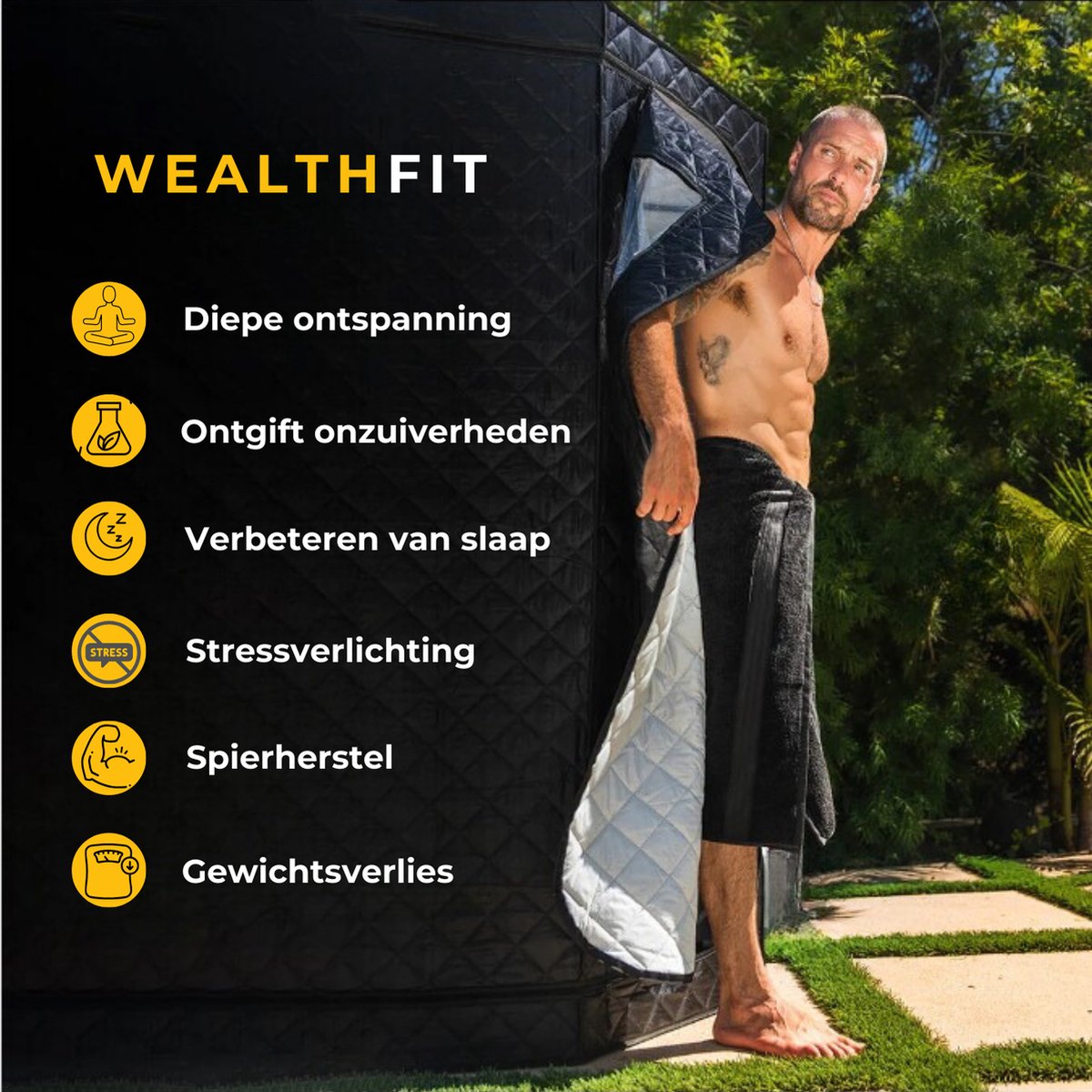 Wat vinden we goed aan de Portable Sauna Draagbare Home Sauna Tent Stoom Cabine