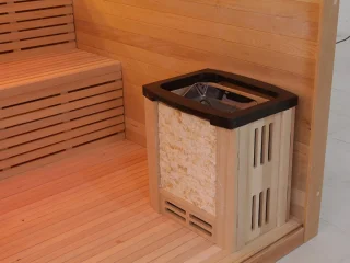 PureRelax Sauna Rechthoekig 220x220x210 cm