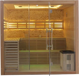 PureRelax Sauna Rechthoekig 220x220x210 cm