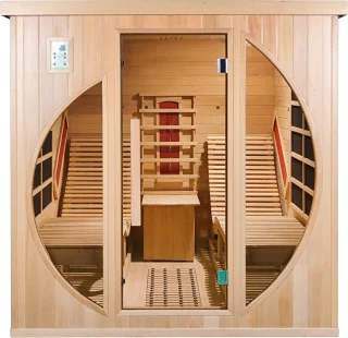 Rejuva Infraroodsauna 2-persoons 180x180x190cm