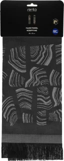 Rento Sauna handdoek 50x70 cm zwart