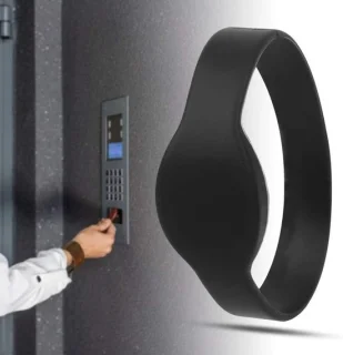 RFID-polsbanden voor toegangscontrole, 10 stuks, zwart