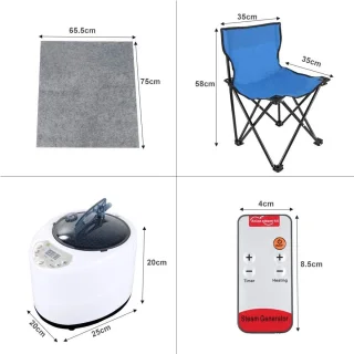 RFWR® Opvouwbare Infraroodsauna