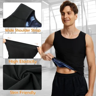 Ronte - Compressieshirt Heren Sportonderhemd