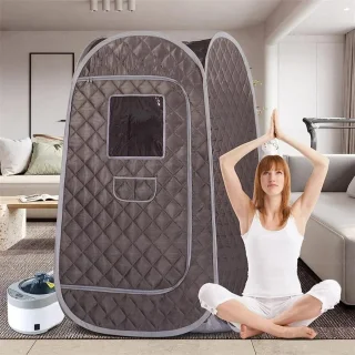 Rustive Draagbare Sauna Tent met 4L Stoomgenerator
