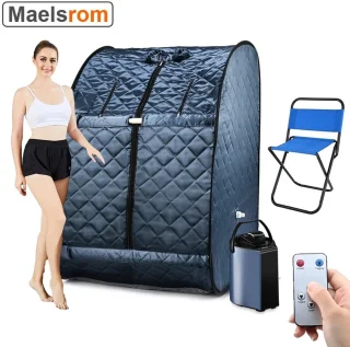 Rustive Draagbare Stoomsauna Cabine 3L 1000W