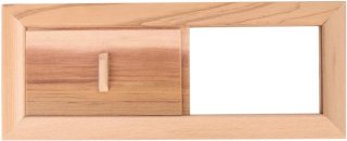 De Sala de Sauna Ventilatierooster in één oogopslag