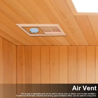 Sala de Sauna Ventilatierooster