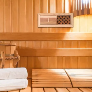 Sala de Sauna Ventilatierooster