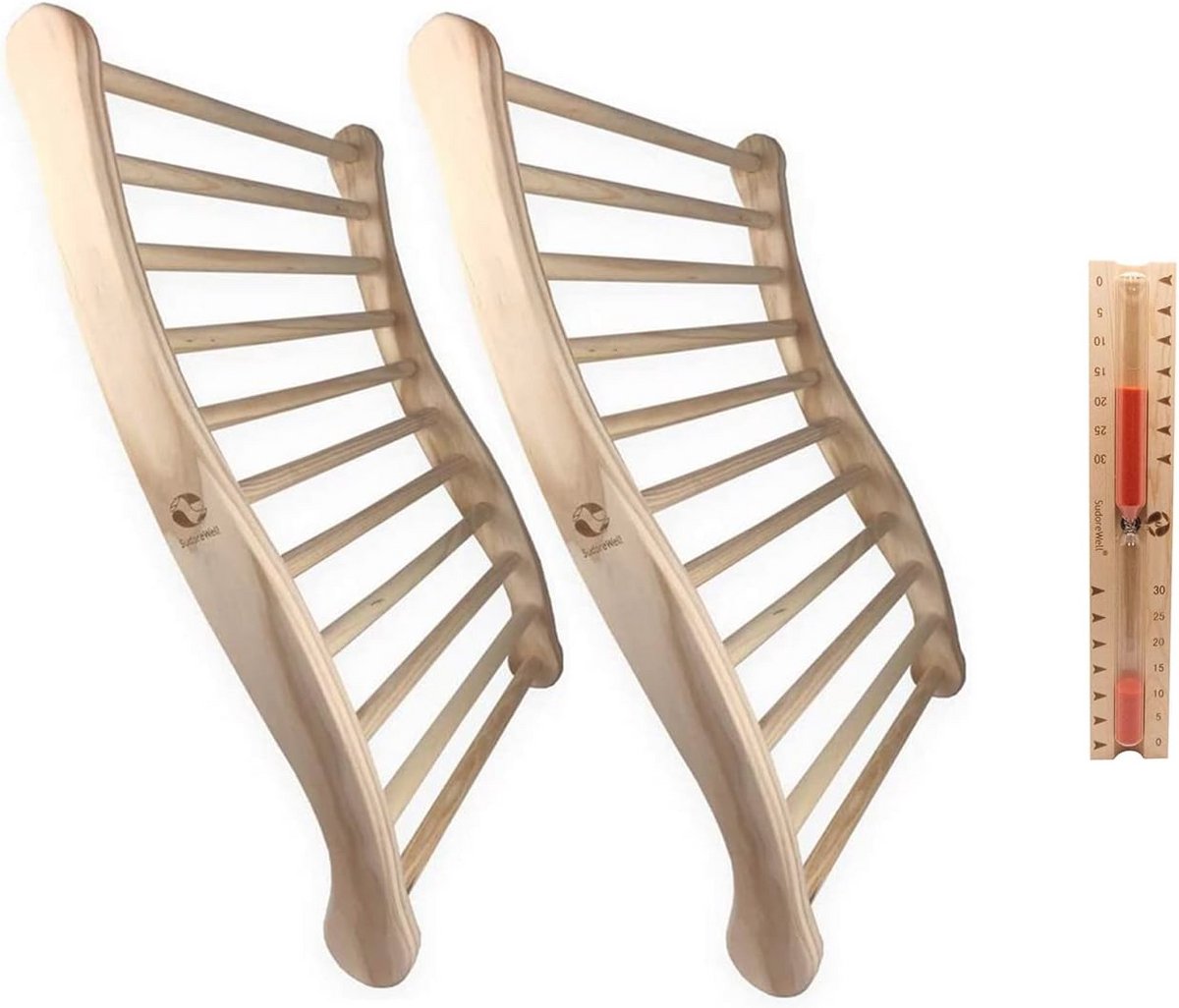 De Sauna Accessoireset Infraroodcabine Ergonomische Rugleuning in één oogopslag