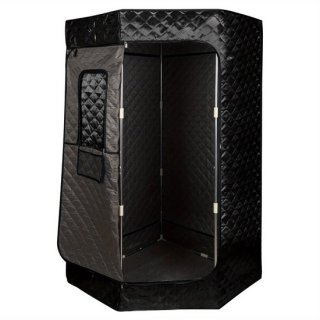 Sauna cabine 90x90x180 cm - Zwart review